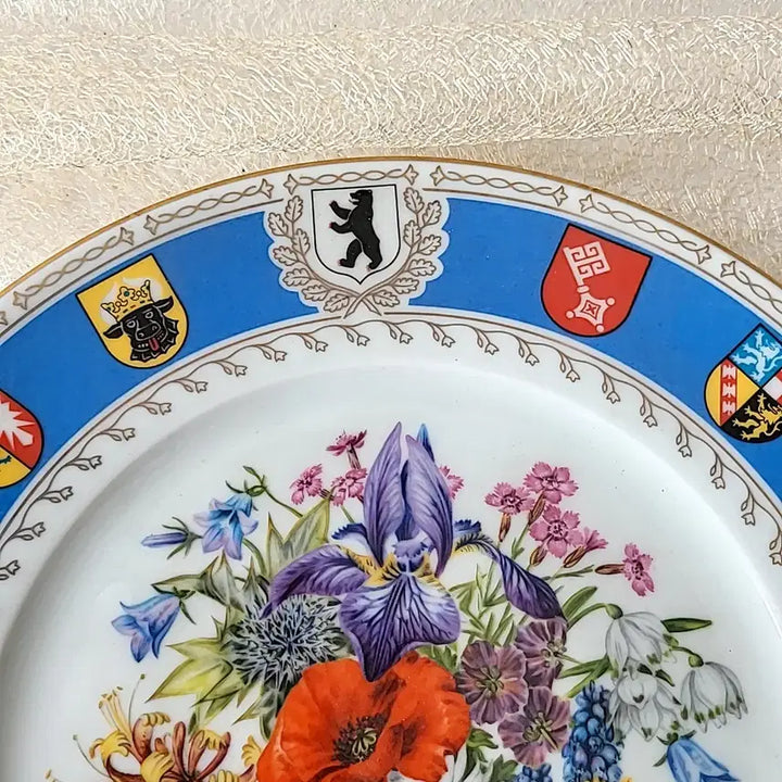 [BUNJANG] Bavaria Garden Flora Germanica Decorative Plate / 바바리아 가든 플로라 게르마니카 장식접시