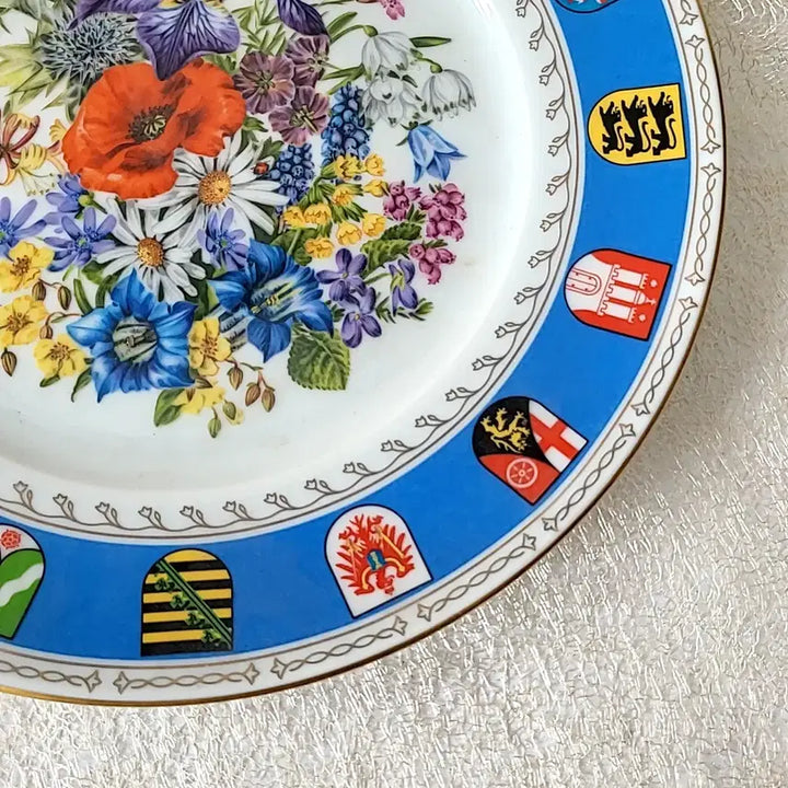 [BUNJANG] Bavaria Garden Flora Germanica Decorative Plate / 바바리아 가든 플로라 게르마니카 장식접시