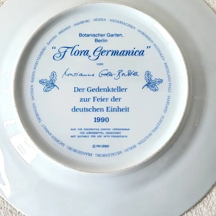 [BUNJANG] Bavaria Garden Flora Germanica Decorative Plate / 바바리아 가든 플로라 게르마니카 장식접시