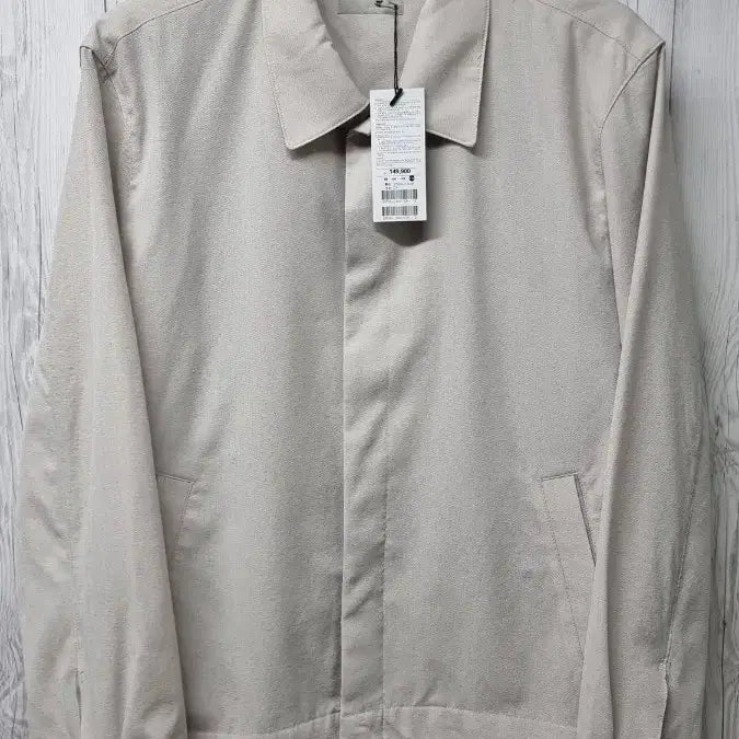 [BUNJANG] Project M Minimalist Jacket Cream 110 / [택 달린 새상품] 프로젝트엠 봄여름 미니멀 자켓 크림 110