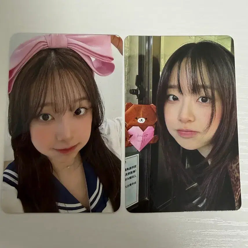 [SOLD OUT] 츄 포토카드 2장 일괄