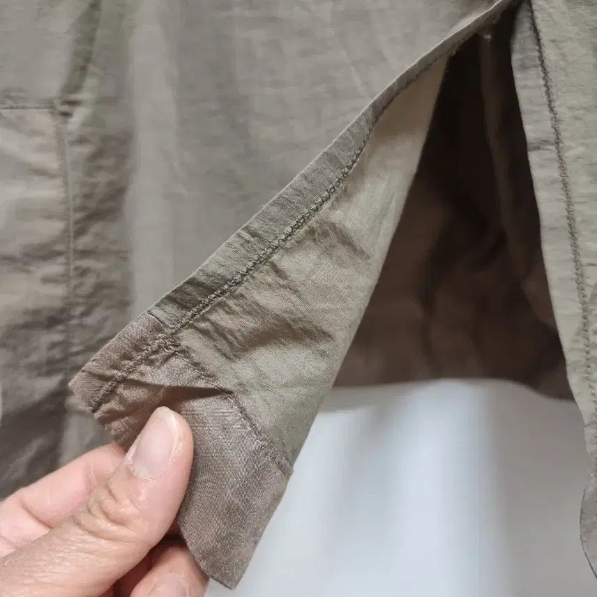 [BUNJANG] System Khaki Half-Zip Jumper / * 시스템 반집업  점퍼 95~100 사이즈 추천