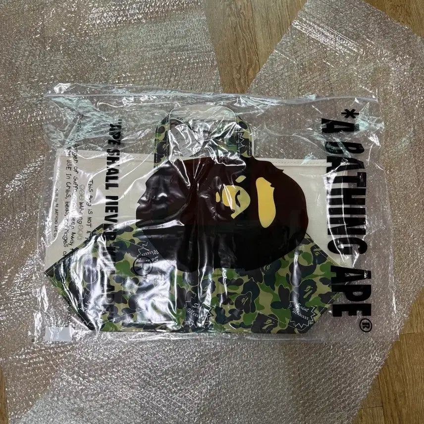 [BUNJANG] Saint Michael x BAPE ABC Camo Tote Bag (Large) / 세인트 미카엘 X 베이프 abc카모 토트백 라지