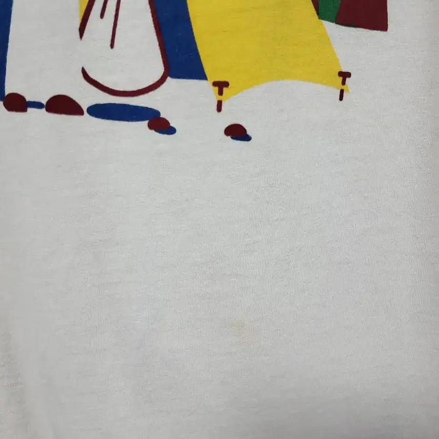 [BUNJANG] Topten Graphic Cotton T-shirt / 탑텐 그래픽 면티