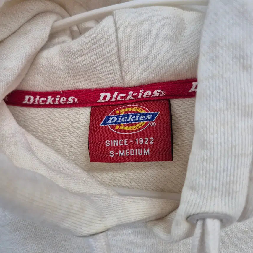 [BUNJANG] Dickies Unisex Ivory Hoodie / 디키즈(Dickies) 공용 후드티 S-M