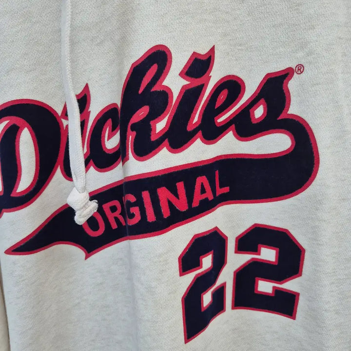 [BUNJANG] Dickies Unisex Ivory Hoodie / 디키즈(Dickies) 공용 후드티 S-M