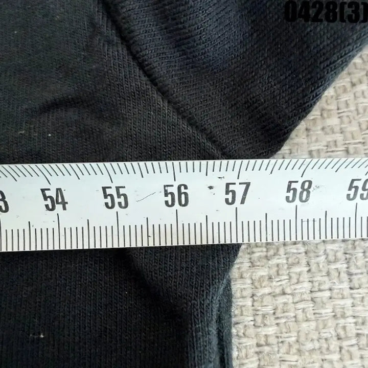 [BUNJANG] Converse Black Printed T-shirt (Size 95) / 컨버스 블랙 반팔 티셔츠 프린팅  95 0428(3)