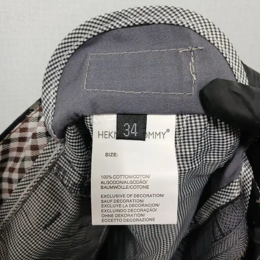 [BUNJANG] Tommy Hilfiger Checkered Slacks / 타미힐피거 체크 바지