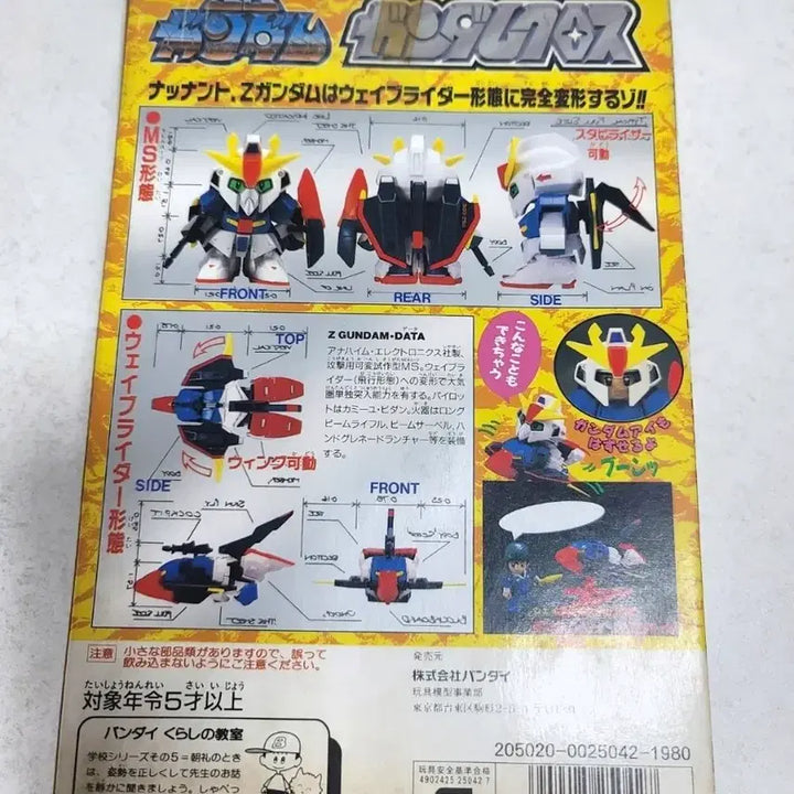 [BUNJANG] Bandai SD Z Gundam MSZ-006 Rare Model Kit / 반다이 SD Z건담 MSZ-006 레어