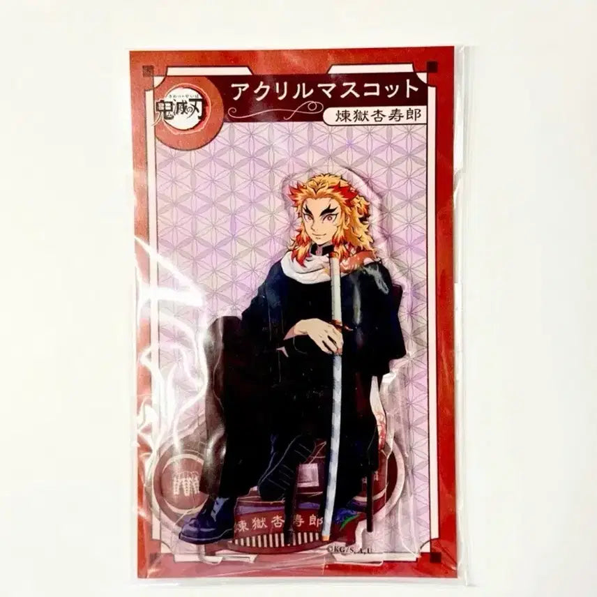 [BUNJANG] Demon Slayer Rengoku Kyoujurou Acrylic Stand / 귀멸의칼날 agf 2023 렌고쿠 쿄쥬로 의자 아크릴