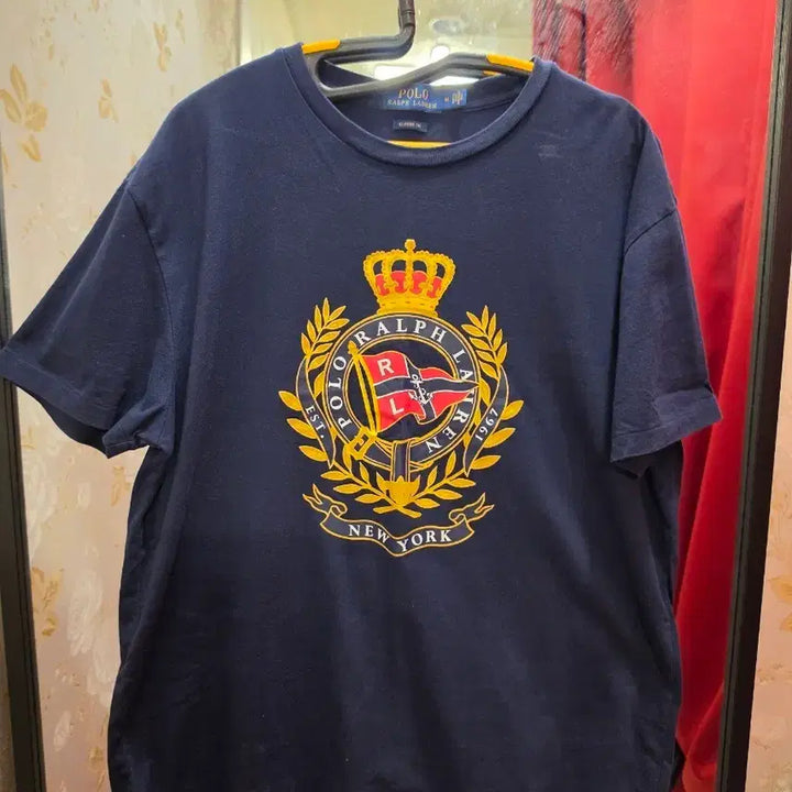 [BUNJANG] Polo Ralph Lauren Navy Short Sleeve T-shirt / 7/52 폴로 랄프로렌 네이비 반팔 티셔츠 M