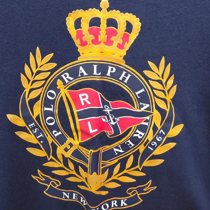 [BUNJANG] Polo Ralph Lauren Navy Short Sleeve T-shirt / 7/52 폴로 랄프로렌 네이비 반팔 티셔츠 M