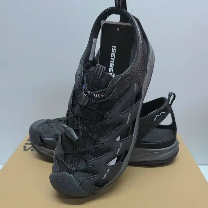 [BUNJANG] Nepa Hiking Sandals Black 255 / 새상품 네파 등산 샌들 블랙 255