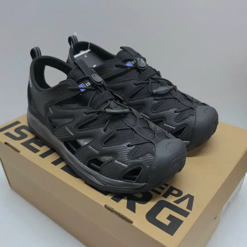 [BUNJANG] Nepa Hiking Sandals Black 255 / 새상품 네파 등산 샌들 블랙 255