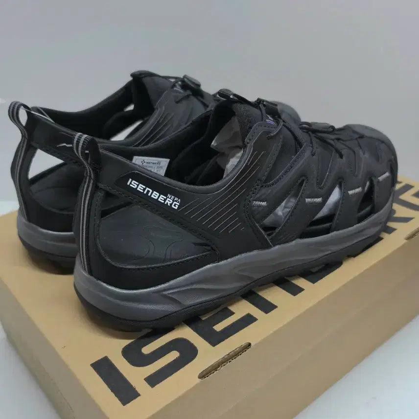 [BUNJANG] Nepa Hiking Sandals Black 255 / 새상품 네파 등산 샌들 블랙 255