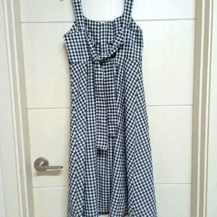 [BUNJANG] SOUP Back Ribbon Point Dress / 택있음)) SOUP 뒷리본 포인트 원피스