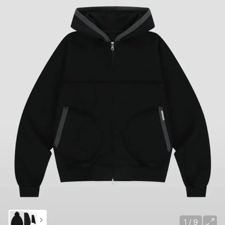 [BUNJANG] The Vinyl House Cut-Off Hoodie Zip-Up L / 더바이닐하우스 컷오프 후드집업 L