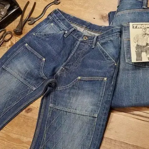 [BUNJANG] Trophy Clothing 1606H Heritage W Knee Jeans / 트로피클로딩 1606H HERITAGE W KNEE 30