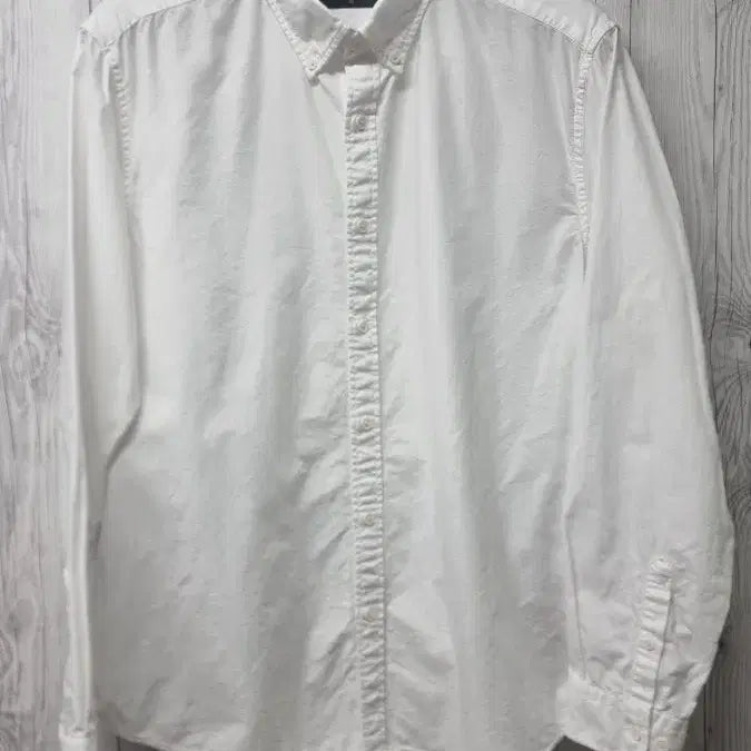 [BUNJANG] And Z Oxford Shirt White 105 / [미착용 새상품] 앤드지 옥스포드 셔츠 화이트 105
