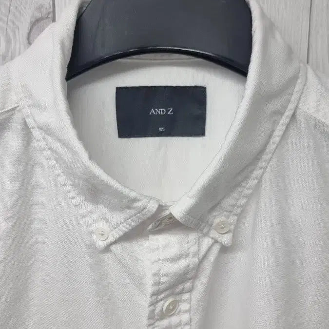 [BUNJANG] And Z Oxford Shirt White 105 / [미착용 새상품] 앤드지 옥스포드 셔츠 화이트 105
