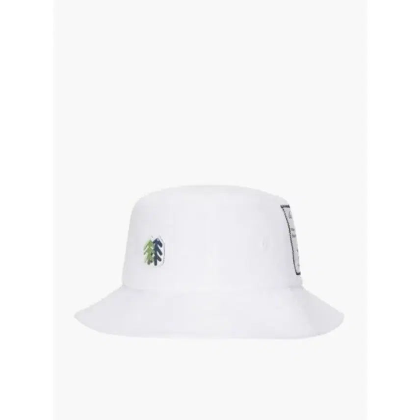 [BUNJANG] Kolon Sport Sangnoksu White Bucket Hat / 코오롱스포 상록수 화이트 벙거지 모자