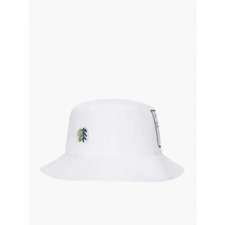 [BUNJANG] Kolon Sport Sangnoksu White Bucket Hat / 코오롱스포 상록수 화이트 벙거지 모자