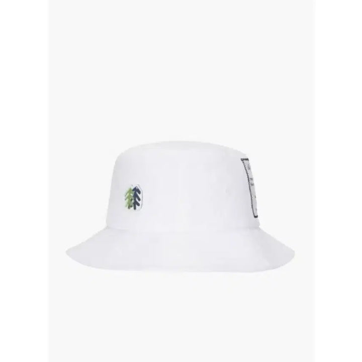 [BUNJANG] Kolon Sport Sangnoksu White Bucket Hat / 코오롱스포 상록수 화이트 벙거지 모자