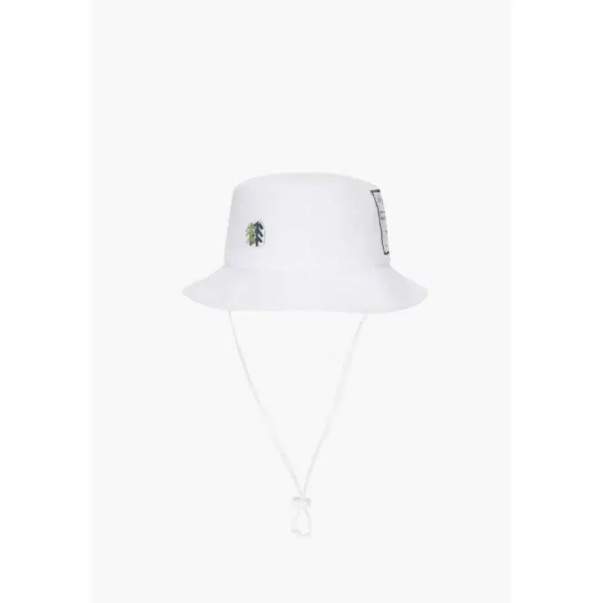 [BUNJANG] Kolon Sport Sangnoksu White Bucket Hat / 코오롱스포 상록수 화이트 벙거지 모자