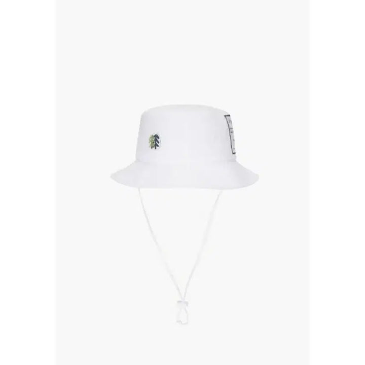 [BUNJANG] Kolon Sport Sangnoksu White Bucket Hat / 코오롱스포 상록수 화이트 벙거지 모자