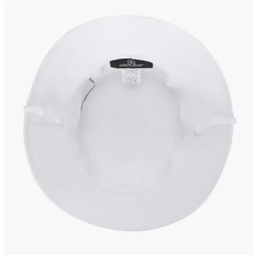 [BUNJANG] Kolon Sport Sangnoksu White Bucket Hat / 코오롱스포 상록수 화이트 벙거지 모자