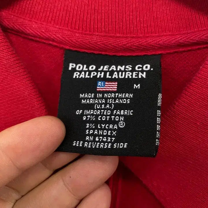 [BUNJANG] Polo Jeans Co. Ralph Lauren Polo Shirt / 빈티지 POLO JEANS CO RALPH LAUREN 카라 티셔츠