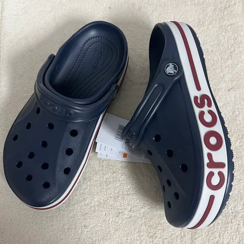 [BUNJANG] Crocs Bayaband Navy Sandals / M4/W6크록스 바야밴드네이비230사이즈