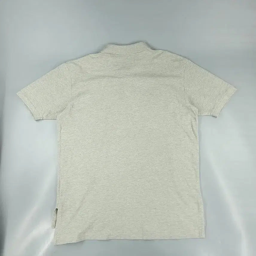[BUNJANG] Polo Ralph Lauren Doosan 00s Gray Black Pony Half Button Collar PK T-Shirt / 폴로랄프로렌 두산 00s 그레이 블랙포니 하프버튼 카라넥 PK 피케 반팔