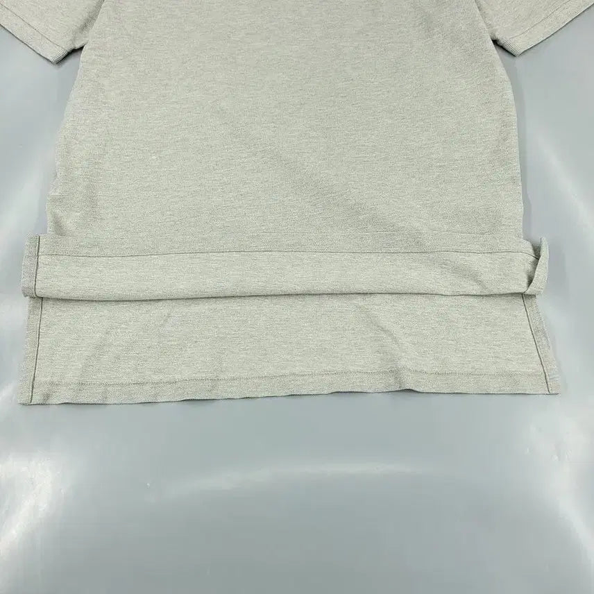 [BUNJANG] Polo Ralph Lauren Doosan 00s Gray Black Pony Half Button Collar PK T-Shirt / 폴로랄프로렌 두산 00s 그레이 블랙포니 하프버튼 카라넥 PK 피케 반팔