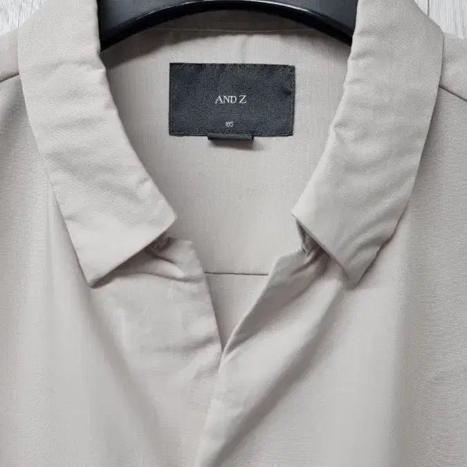 [BUNJANG] ANDZ Spring/Summer Minimal Modal Shirt Beige 105 / [미착용 새상품] 앤드지 봄여름 미니멀 모달 셔츠 베이지 105