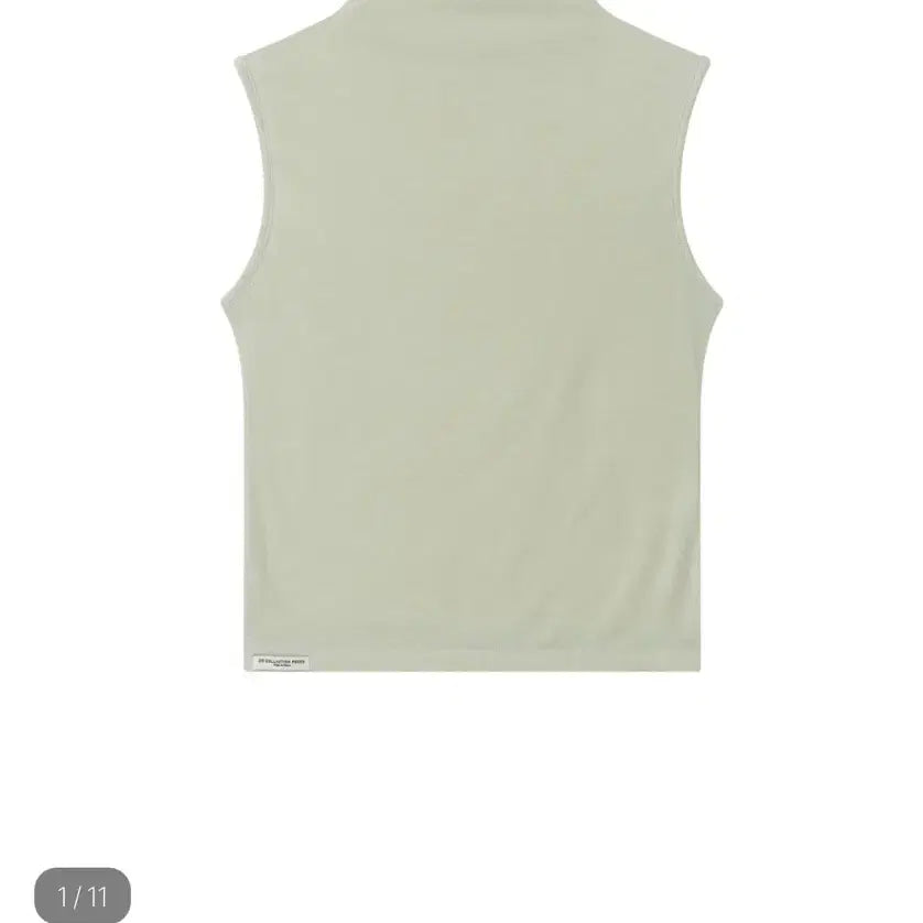[SOLD OUT] [Amorshaee] Mock Neck Sleeveless - Mint