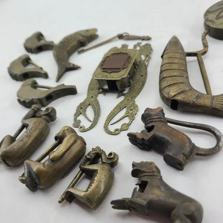 [BUNJANG] Vintage Antique Locks and Keys Collection / 빈티지 고전 자물쇠 열쇠 모음