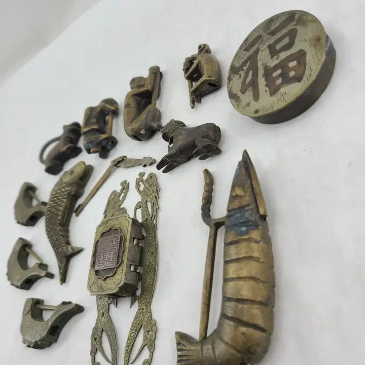 [BUNJANG] Vintage Antique Locks and Keys Collection / 빈티지 고전 자물쇠 열쇠 모음