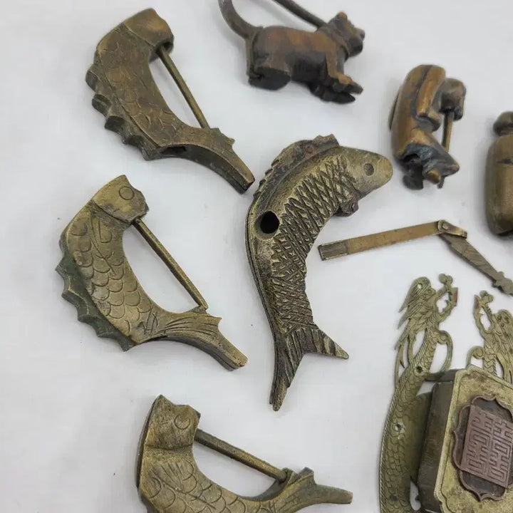 [BUNJANG] Vintage Antique Locks and Keys Collection / 빈티지 고전 자물쇠 열쇠 모음
