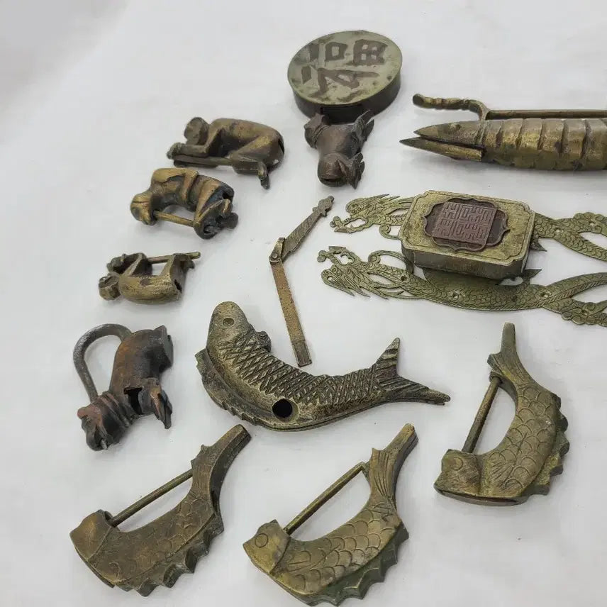 [BUNJANG] Vintage Antique Locks and Keys Collection / 빈티지 고전 자물쇠 열쇠 모음