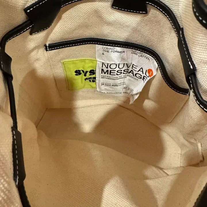 [BUNJANG] System Canvas Crossbody Bag / 시스템캔버스크로스백