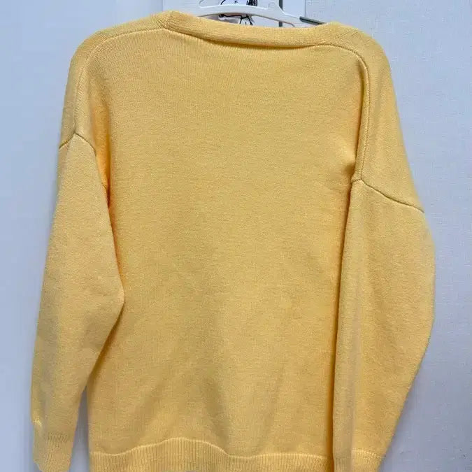[BUNJANG] Yellow Knit Cardigan / (새상품) 노란색 니트 가디건