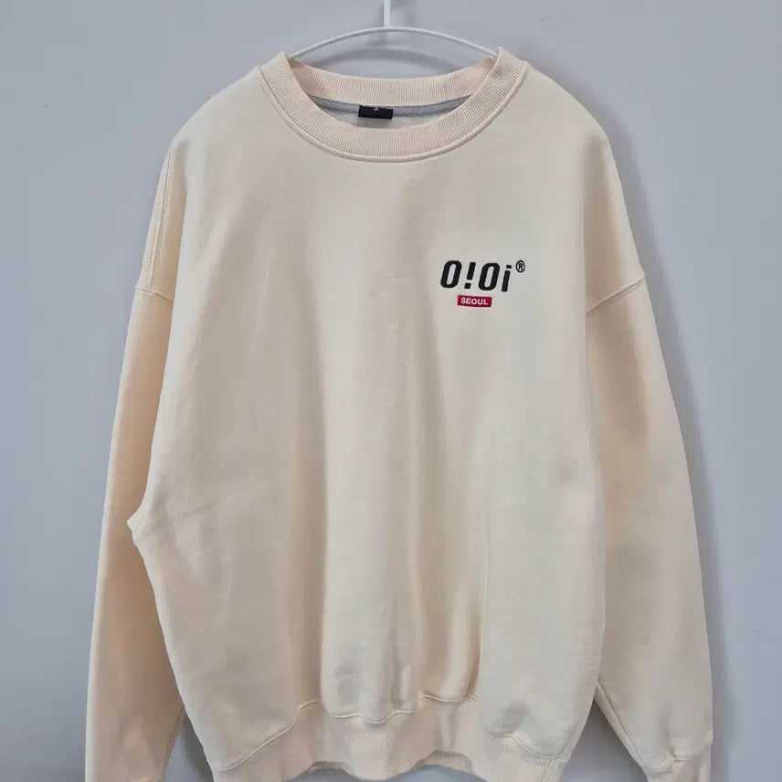 [BUNJANG] OIOI Unisex Cream Sweatshirt / OIOI(오아이오아이) 공용 맨투맨 Free 크림