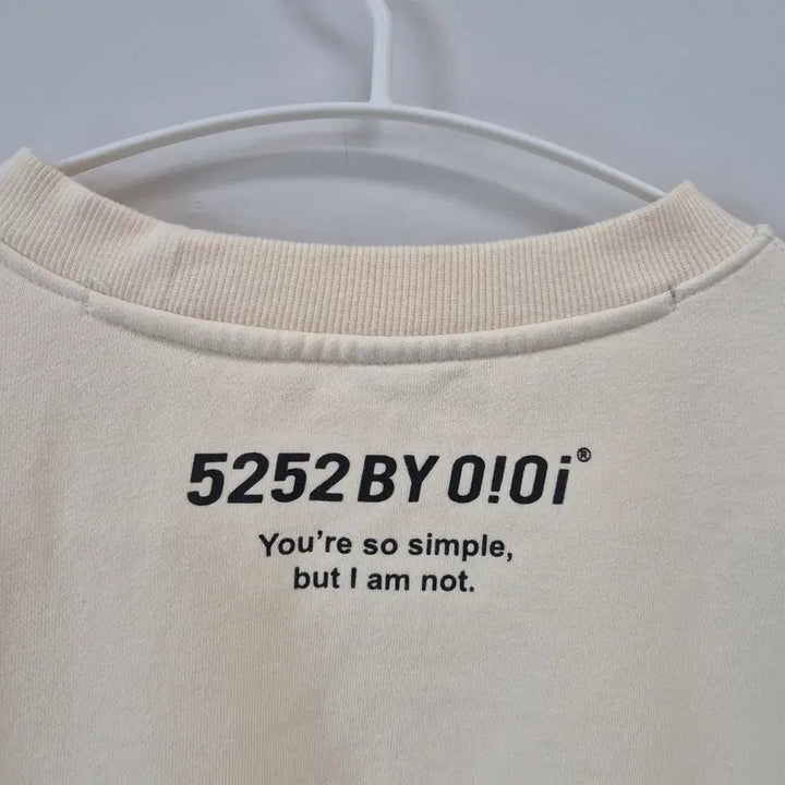 [BUNJANG] OIOI Unisex Cream Sweatshirt / OIOI(오아이오아이) 공용 맨투맨 Free 크림