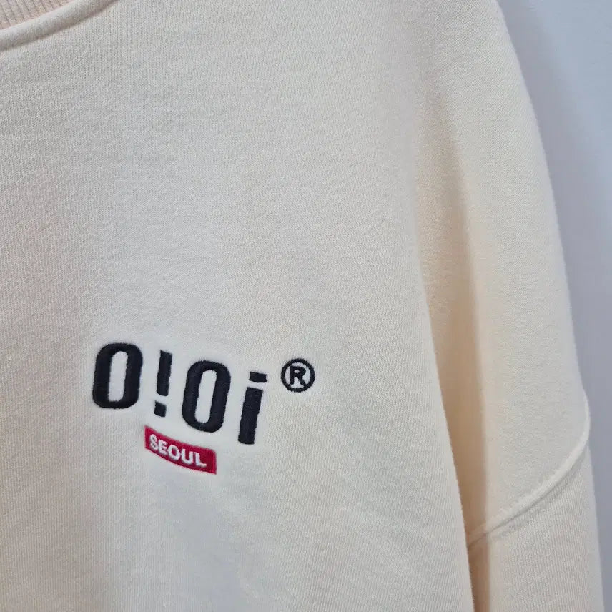 [BUNJANG] OIOI Unisex Cream Sweatshirt / OIOI(오아이오아이) 공용 맨투맨 Free 크림