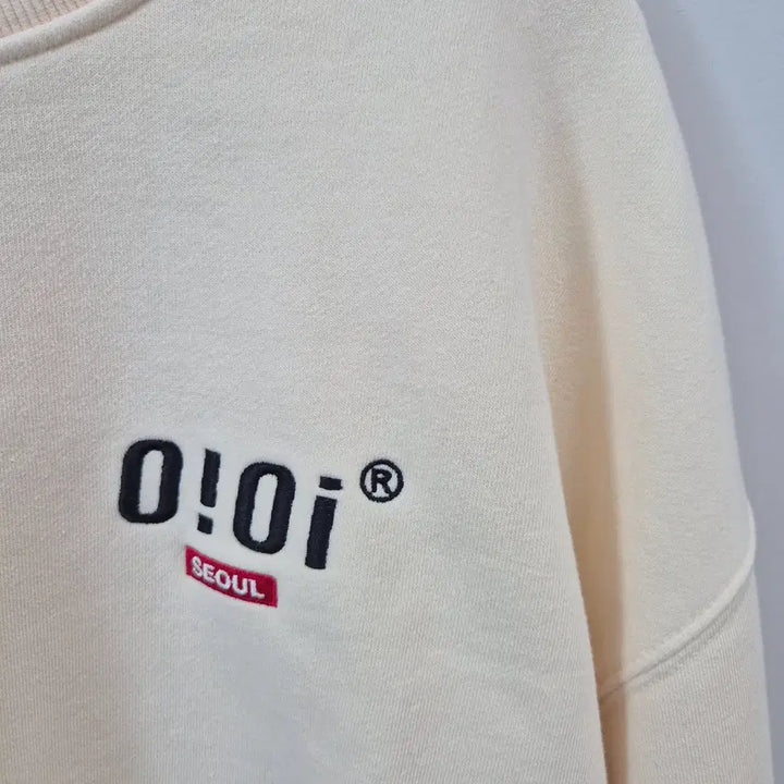 [BUNJANG] OIOI Unisex Cream Sweatshirt / OIOI(오아이오아이) 공용 맨투맨 Free 크림