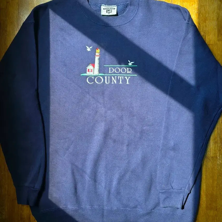 [BUNJANG] LEE Made In USA Navy Sweatshirt / LEE 리 스웻셔츠 Made In USA  맨투맨