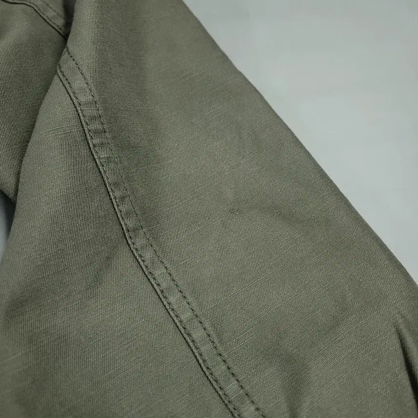 [SOLD OUT] 칼하트 WIP 피그먼트 카키 로고 포포켓 히든버튼 워크웨어 밀리터리 코튼