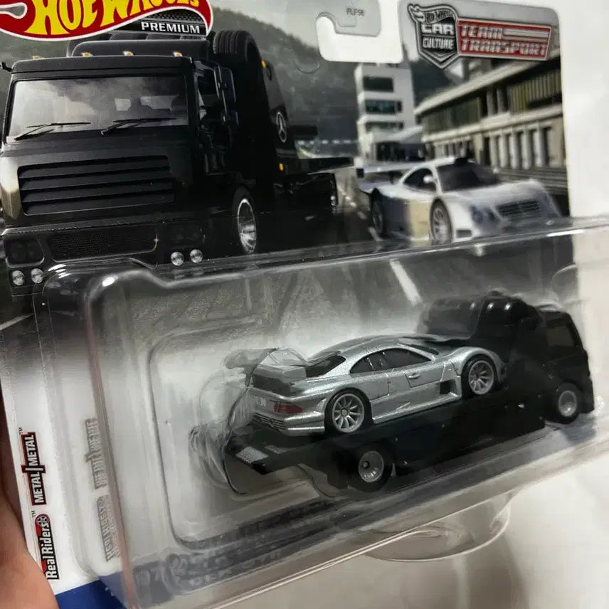 [SOLD OUT] 핫휠 프리미엄 벤츠clk-gtr 케리어카 판매합니다