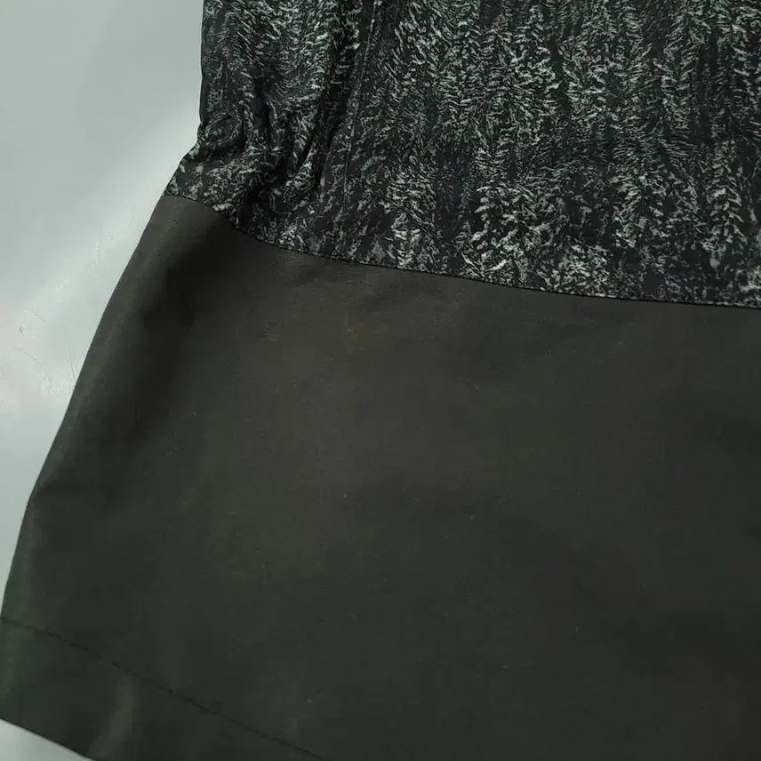 [BUNJANG] SEAWOLF Marine Black Green Realtree Camo Logo Patch Gore Jacket / SEAWOLF 시울프 마린 블랙 그린 리얼트리패턴 위장 로고 암패치 고어